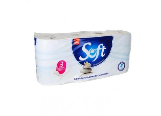 Hirtie igienica Harmony Soft 16 role 3str. 17.5m 844444