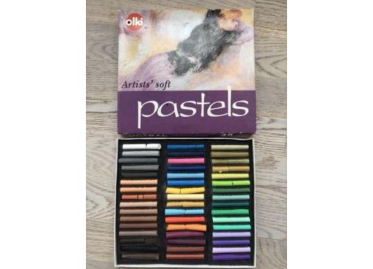 Pastel OLKI 48cul (cutie carton) 8000XX
