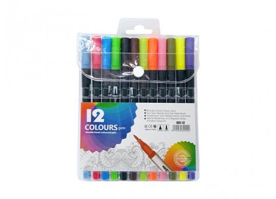 Liner fine+Brush 12 culori ML49-8(0.4mm-1-2mm) 001-12