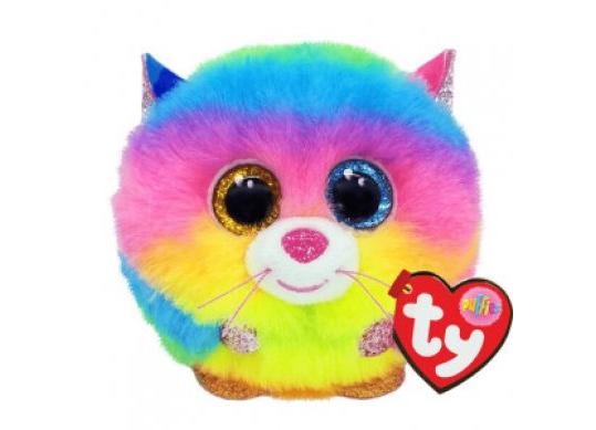 Jucarie de plus LN Pisica Gizmo 10cm (puffies) TY42520