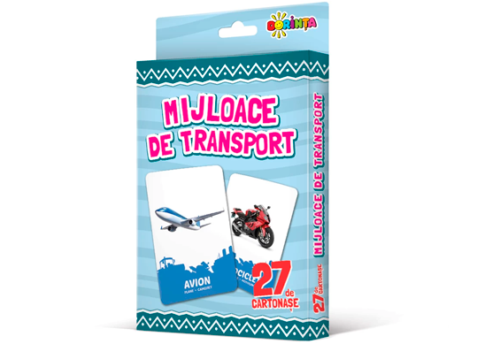 27 de cartonase.Mijloace de transport PD0941