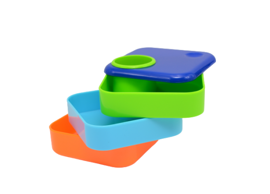Pahar p/u pixuri plastic (3 comp) 568-4
