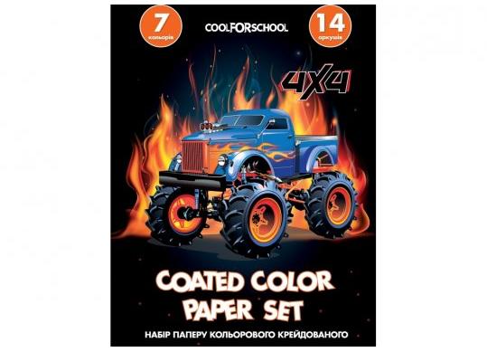 Hirtie color A4 7cul 14 foi CF21100-02