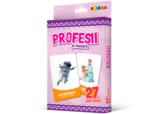27 de cartonase.Profesii si meserii PD0989