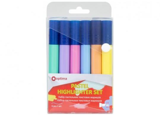 Marker Text Optima Set (1-4.5 mm/6 cul) Pastel O15831