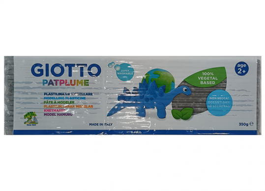 Plastilina Giotto Patplume 350g Gri F510113