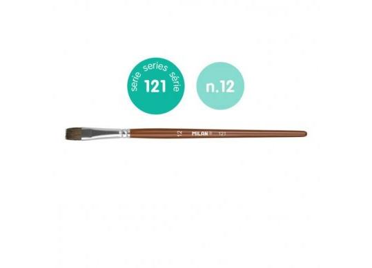 Pensula plata Nr12 (121) (70%cal+30%sintetic) 0412112