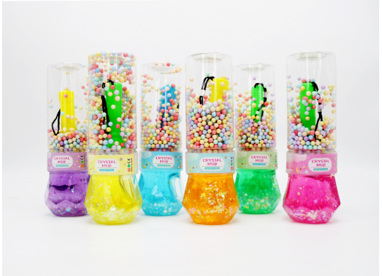 Slime color Crystal Mud lanterna+bilute (ML9-21) ML1-28CM