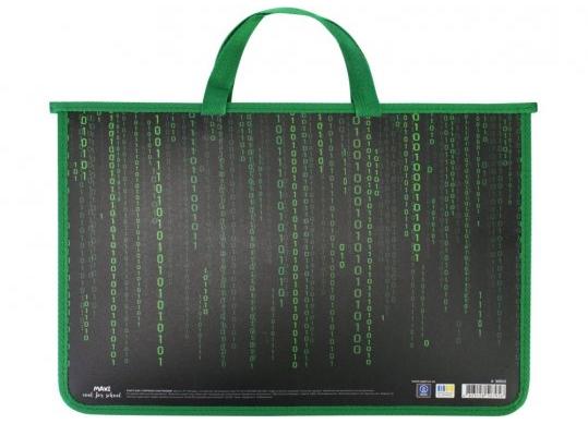 Geanta plastic A4 cu fermoar (Matrix) MX30052