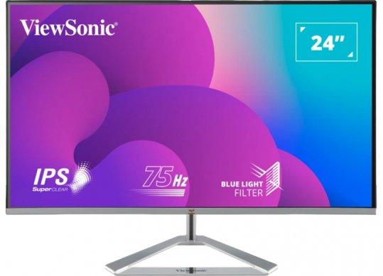 23.8 Monitor VIEWSONIC VX2476-SMH / 4ms / Silver/Black VX2476-SMH