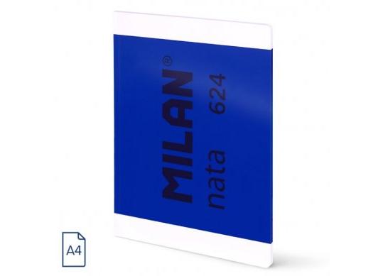 Caiet A4 48foi (mate) Milan albastru 57043G48B