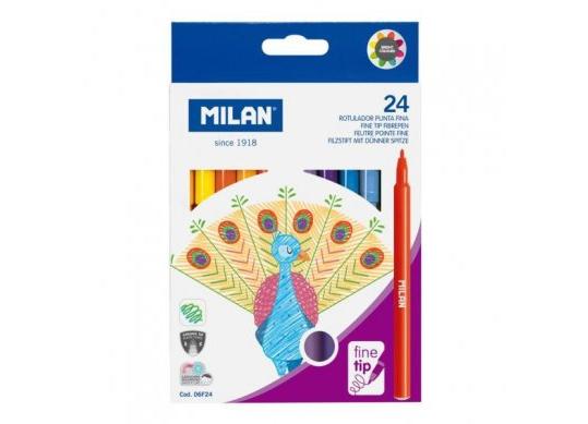 Carioci Milan 24 culori Washable vf subtire 06F24