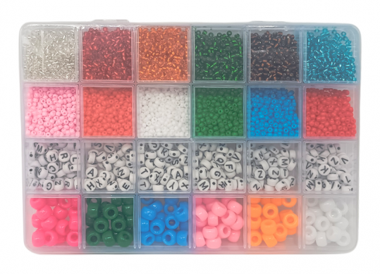 Set creatie cu margele 24 comp. N094-B