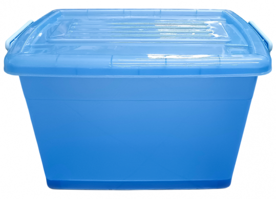 Container plastic Mega box 52L cu roti/color 424929