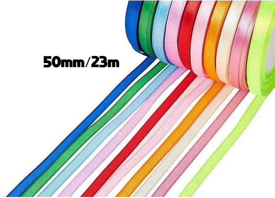Panglica satin 50mm/23m AP004210/5022