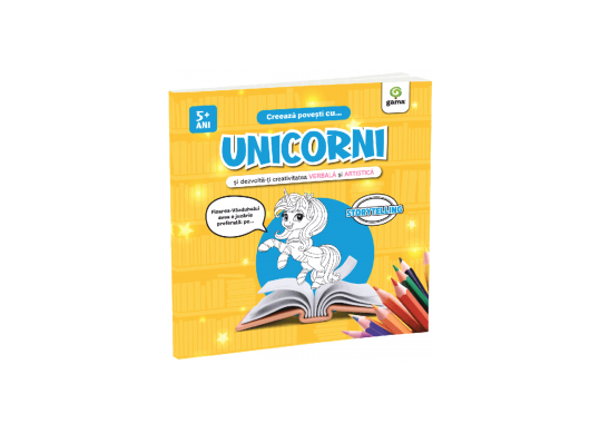 Carte Creaza povesti cu... Unicorni 5+ani CD7486