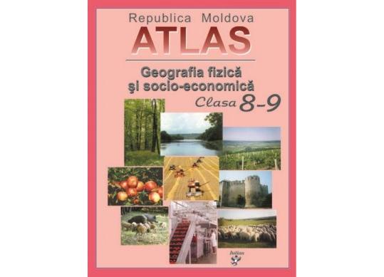 Atlas geografic cl. 8-9 RO 922524