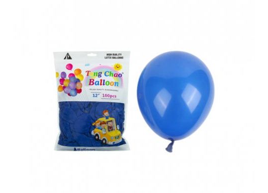 Baloane colorate 100buc albastru BN480/182/300 249366