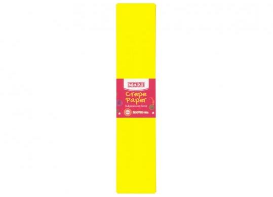 Hirtie creponata Maxi 55% 50x200cm.Galbena MX61615-05