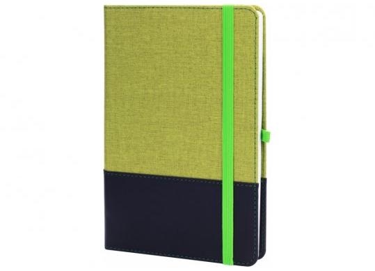 Agenda nedatata A5 128 foi cu elastic COMBI-12cop.tare,piele) linii O20125-12