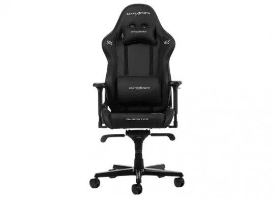 Fotoliu Gaming DXRacer Gladiator GC-G001-N-BX2 / 150kg / 165-200cm / Black/Black GC-G001-N-BX2