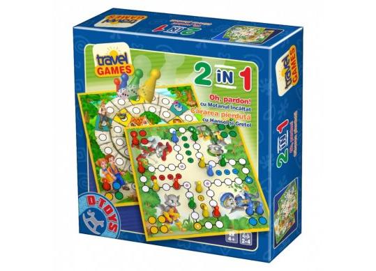 Joc de masa 2 in 1 Oh pardon + Cararea pierduta C41191