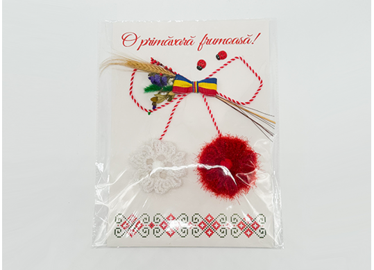 Martisor-clopotel mic (floarea-soarelui) (55.00)(5) MR005-14 Fl-soare