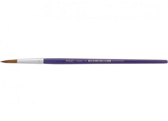 Pensule N10 rotunda par ponei/maner scurt MX61000