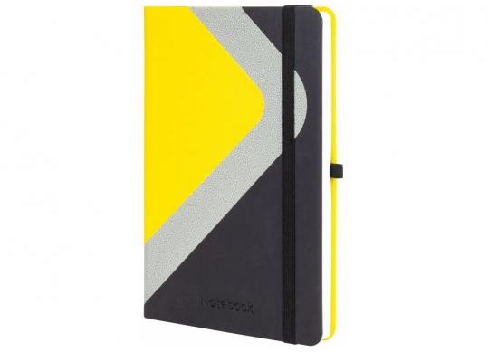 Agenda nedatata A5 128 foi cu elastic COMBI-1(cop.tare,piele) linii O20125-01