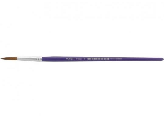 Pensule N9 rotunda par ponei/maner scurt MX60899