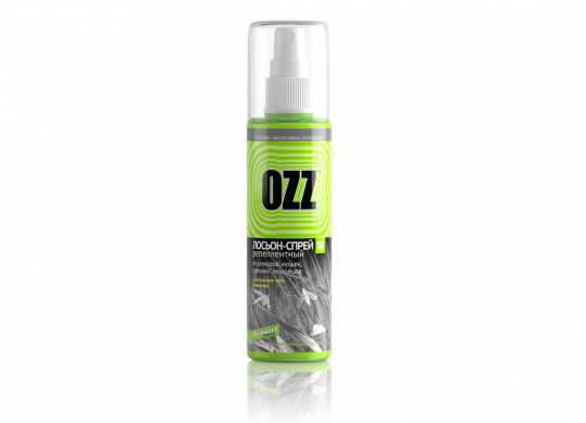Lotiune sprei contra insectelor 100ml OZZ (aloe+musetel) 74119