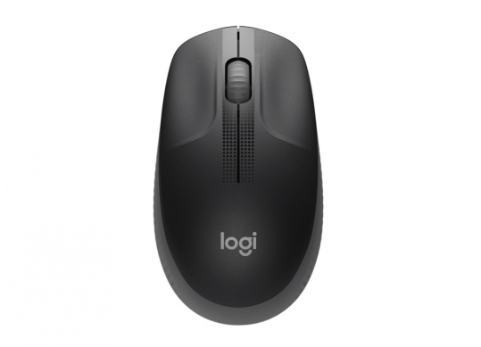 Mouse Wireless Logitech M190 Full-size - GREY - 2.4GHZ - EMEA - M190 LO 910-005906