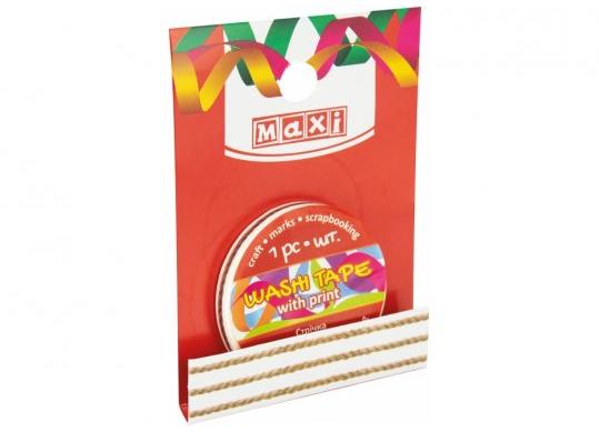 Banda decorativa cu imprimeu 5mm x 3m. MX62046