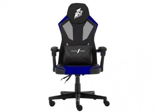 Fotoliu Gaming 1STPLAYER P01/ 120kg/ Moving armrest/ Black/Blue P01 Black&Blue
