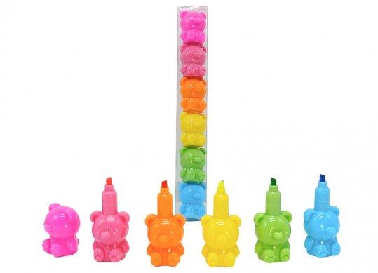 Marker Text mini 6culori ursuleti ML50-34