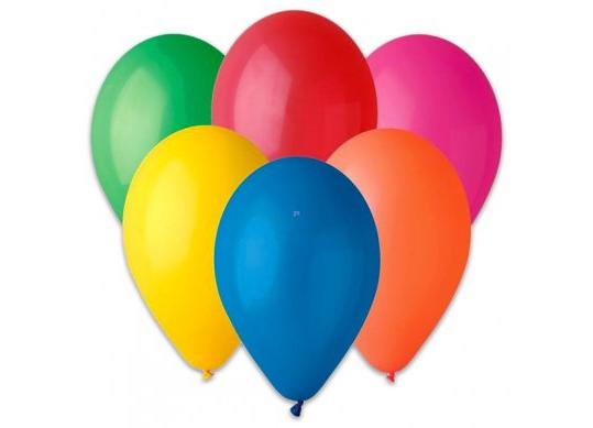 Baloane colorate 50buc cu snur (ms-xd-2) MSXD2