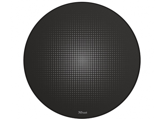 Covor rotund de podea Trust Mika Round Floor Mat / 117cm / Black TR_24134