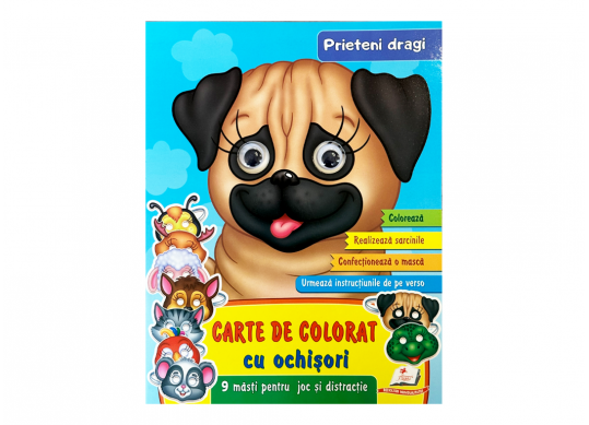 Carte coloram Prieteni dragi cu ochisori CN662373