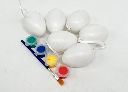 Set creatie ou 6buc plastic (guas/4cul)ES-89 ML1-162