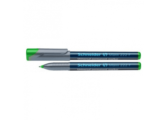 Marker Permanent Universal Schneider Maxx222 verde 002433