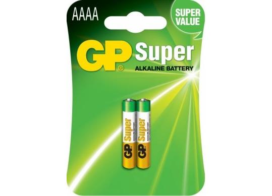 Baterie GP Super AAAA (2buc/blister) (58615) 25A-U2