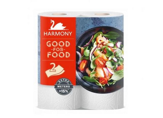 Servetele de bucatarie Harmoni  2 role 2 str Good-For-Food 001854