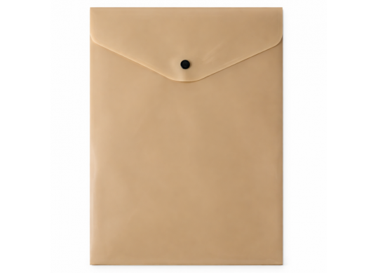 Mapa plic A4 verticala (plastic/6 culori pastel)ML5-2 JS-6822FC