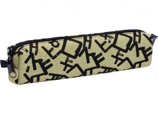 Penar 1 fermoar dreptunghiular moale 19,5x4,5x3cm, masliniu deschis MX85510