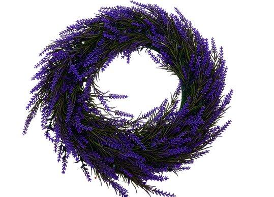 Coronita decorativa cu lavanda 45cm FY-1564-1