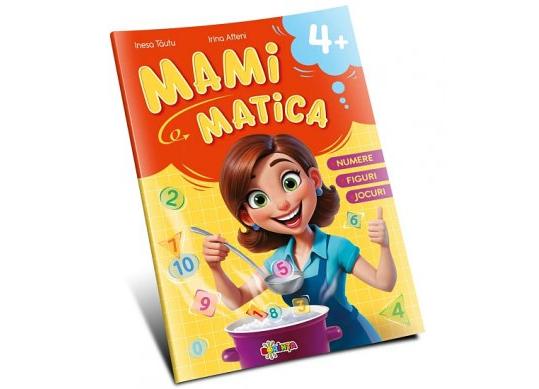 Carte Mamimatica 4+ Numere Figuri Jocuri PD3232