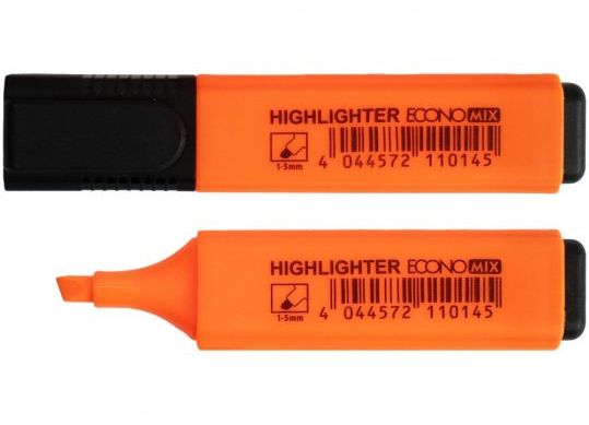 Marker Text Economix 1-5mm (oranj) E11014