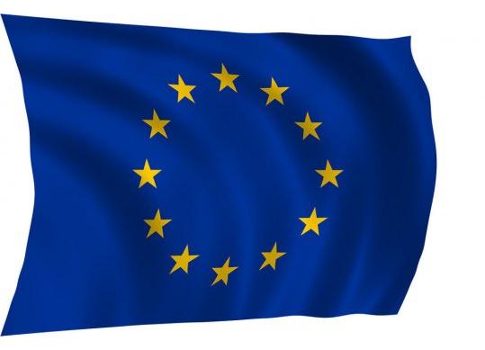 Drapel UE mic ATLAS DUBLU, 15x22.5cm DUEATLAS