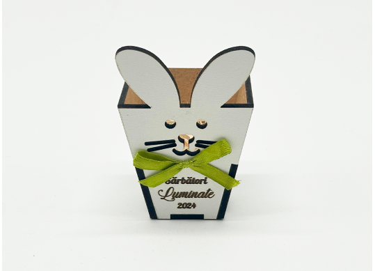 Cutie placaj lemnos p/u un Ou 6x6x9 cm GP669