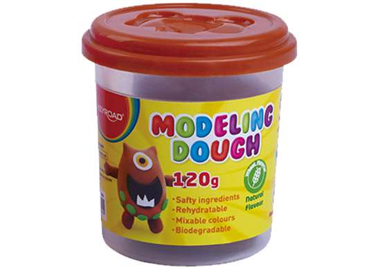 Plastilina Keyroad 1cul*120gr Cafeniu KR972243